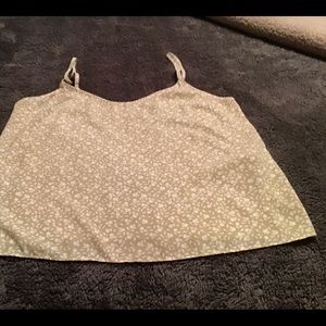 Abercrombie & Fitch Cami Size M Cream/Tan